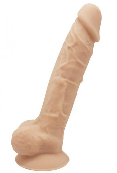 MEMORY SILICONE DILDO - 9" MODEL 1 [Silexd] haut