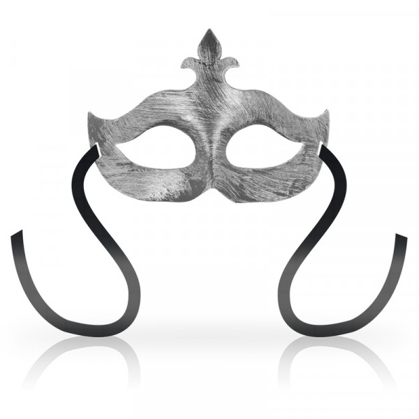 FLEUR DE LIS - AUGENMASKE [ÖHMAMA Masks] silber
