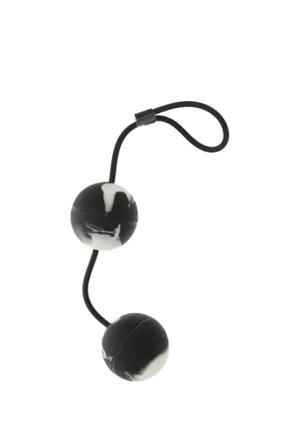 MARBILIZED DUO BALLS [SevenCreations] schwarz