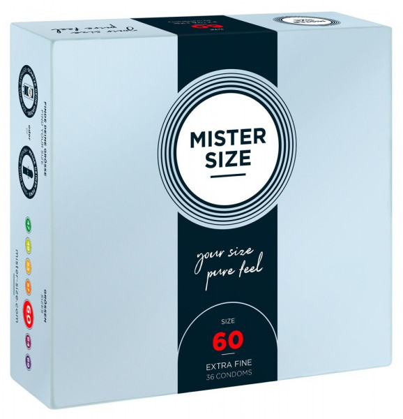 MISTER SIZE - 60 [Vinergy] 36er Pack