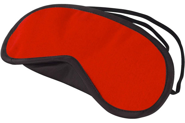 PEEK-A-BOO - MASKE [Lux Fetish] rot/schwarz