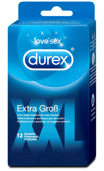 EXTRA GROSS [Durex] 12er Pack