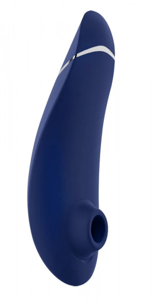 WOMANIZER PREMIUM 2 - KLITORIS-STIMULATOR blau/silber