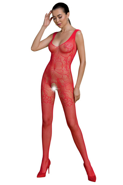 BODYSTOCKING - BS012 [Passion - eco collection] rot