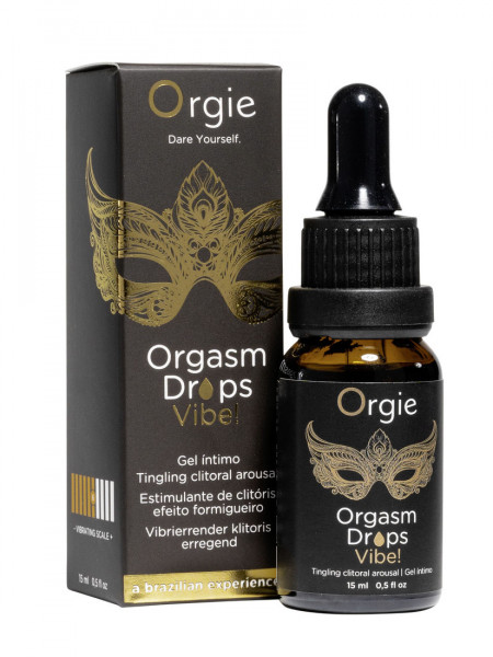 ORGASM DROPS VIBE! - KLITORIS ORGASMUS TROPFEN [Orgie] 15 ml