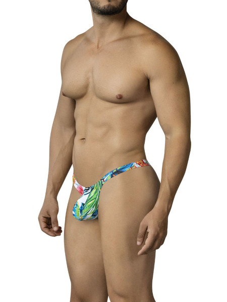 SWIM BULGE THONG - STRING [SP4NDEX Prints by Cut4Men] tropical