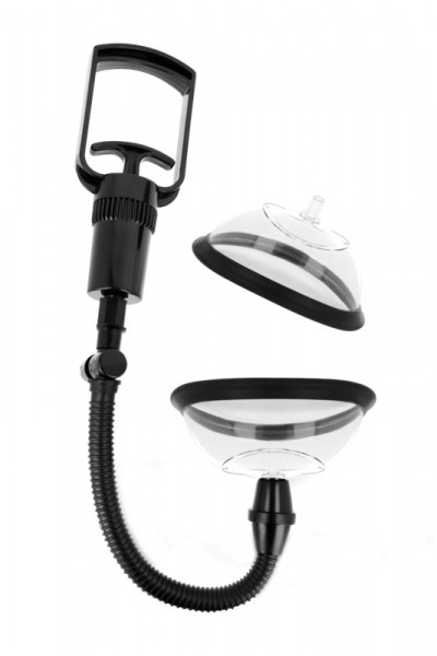MANUAL PUSSY VACUUM PUMP [Intense by Dreamlove] transparent/schwarz