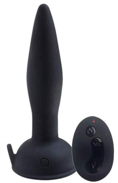 REMOTE CONTROL ANAL PLUG [Aphrodisia] schwarz