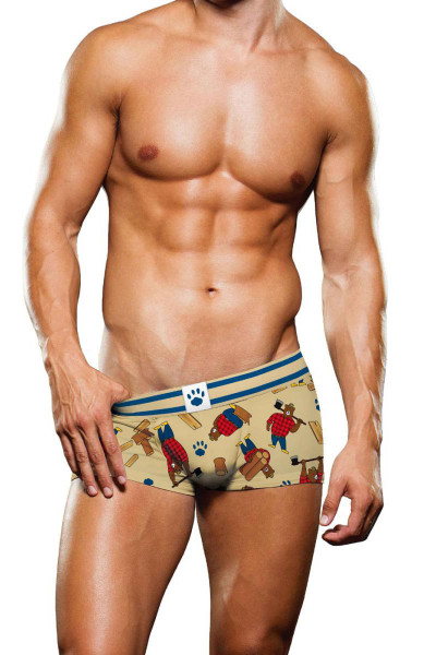 BOXER-SHORTS - LUMBER-BEAR [Prowler] hellbraun