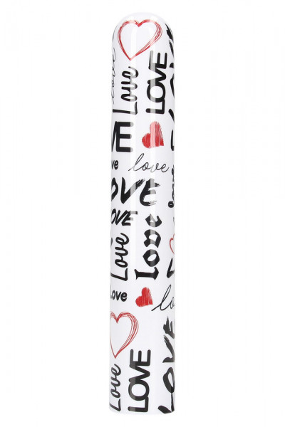 LOVE VIBE - VIBRATOR [KAOTIX by Shots] weiss/schwarz
