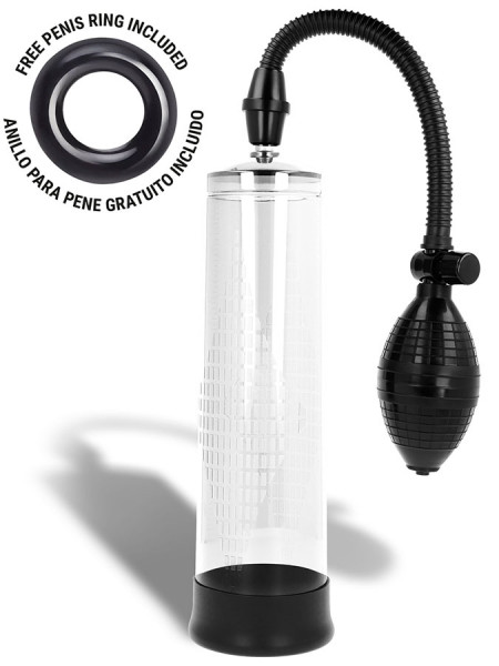 CLEAR PENIS PUMP 02 [Intense by Dreamlove] transparent/schwarz