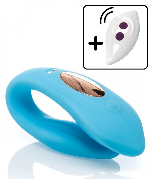 THE BEAUTY DOUBLE INTENSE - PAARVIBRATOR [Zenn] blau